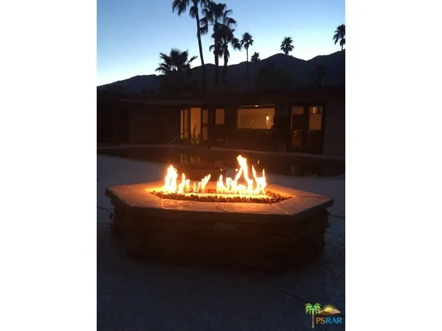 Perfect night by the fire pit