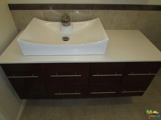 Master bath vanity