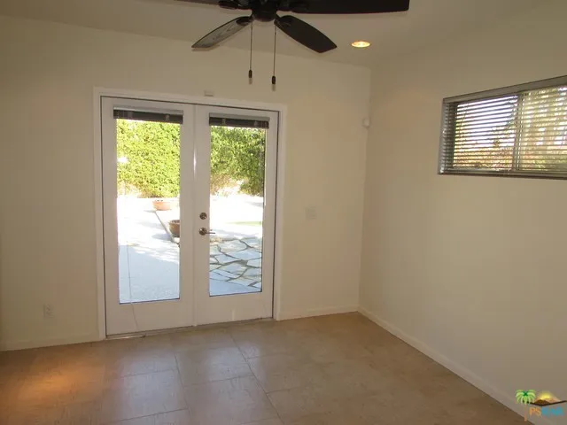 Bonus room off master with french doors
