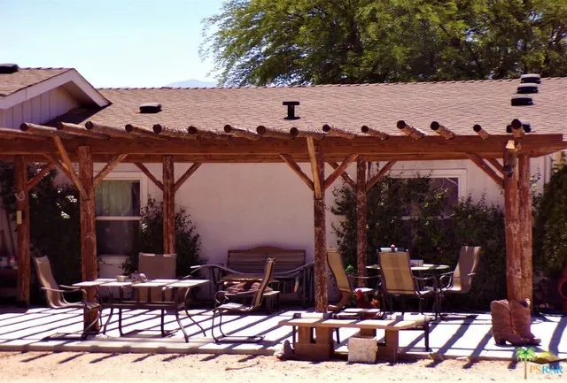Great Open Patio Outside Of The Living R