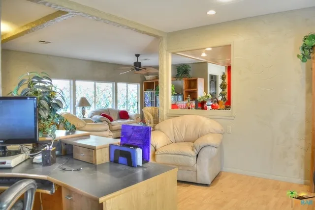 Snack Bar View of Front Den Area!