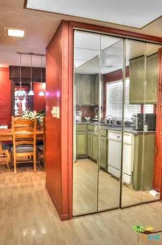 Laundry Area behind Glass Doors!