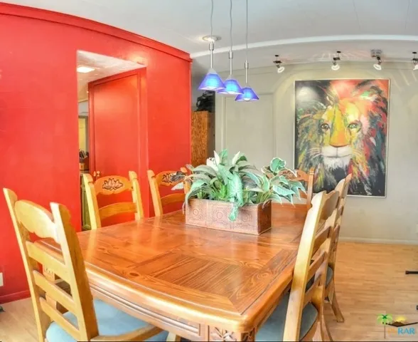 Strategic Lighting in Dining Room!