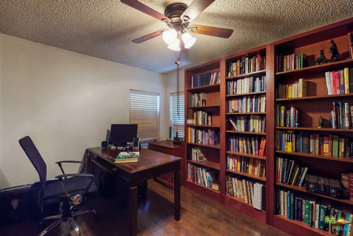 Third bedroom used as an office
