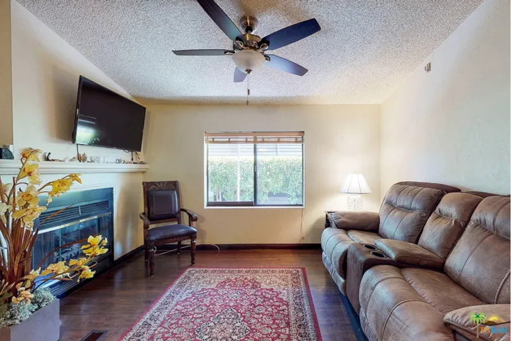 See through fireplace