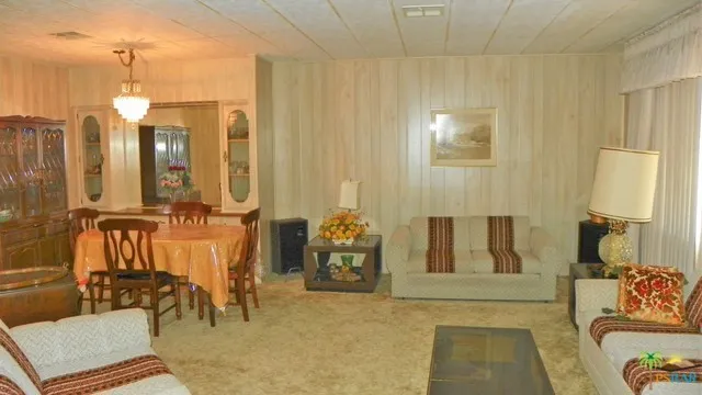 Formal Living Room & Dining Area
