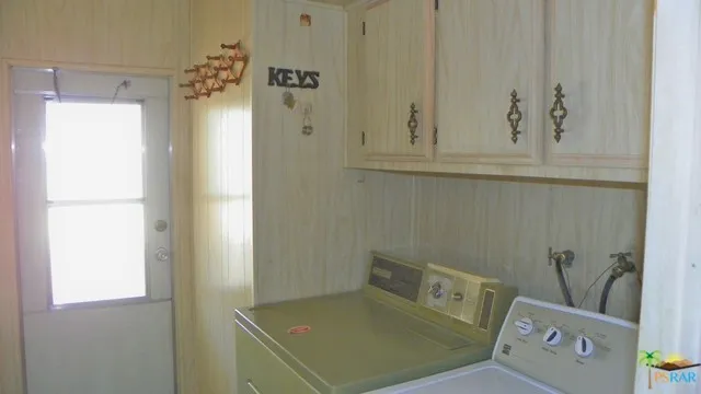 Interior Laundry Room With Washer & Drye