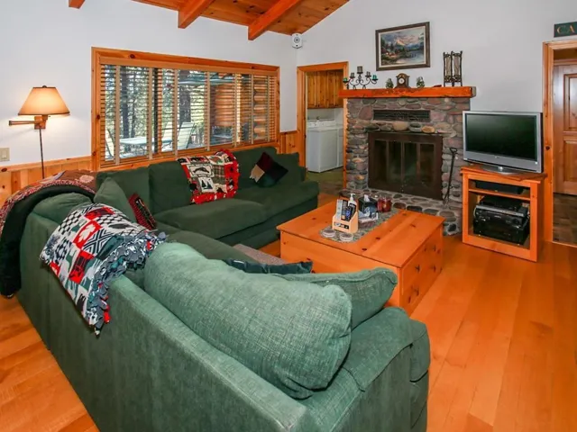 007_Stone Fireplace