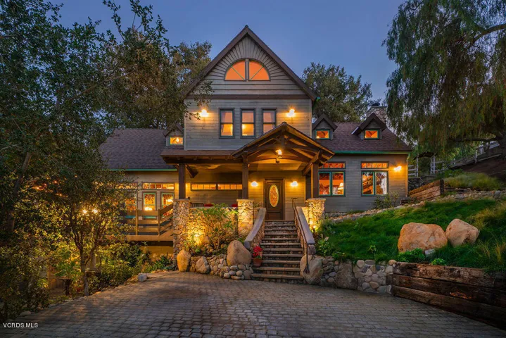 Front of House Twilight