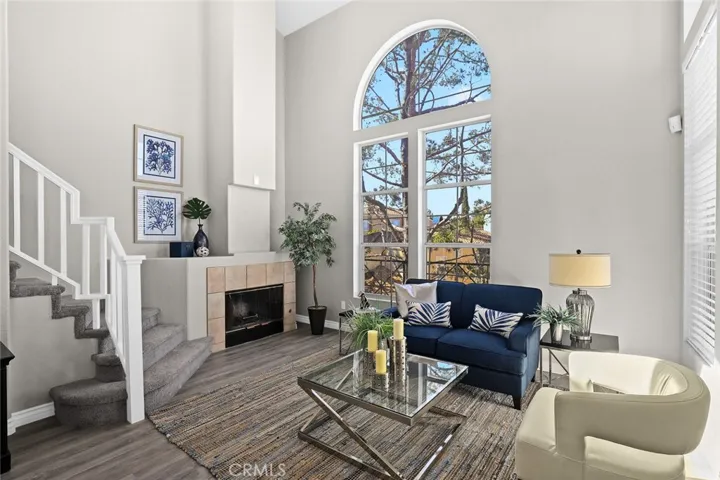 Lots of natural light! Picture perfect view from the living room.