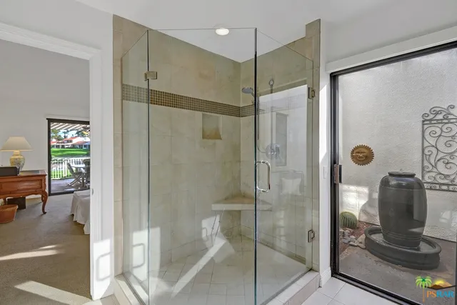 Master bath remodeled shower