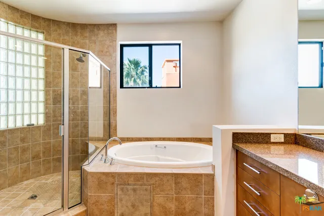 Shower and Soaking Tub Combination
