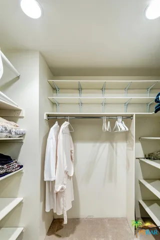 Donwstairs Walkin Closet