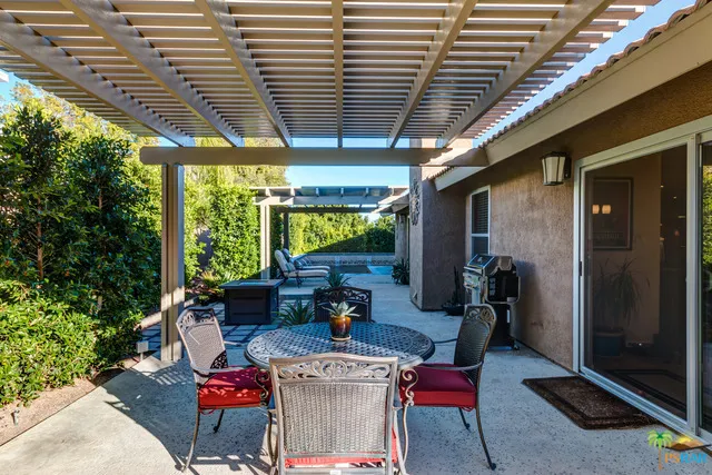 Pergolas Off Dining Area and Master