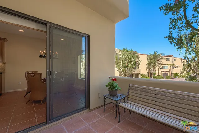 Charming patio flows off the dining area