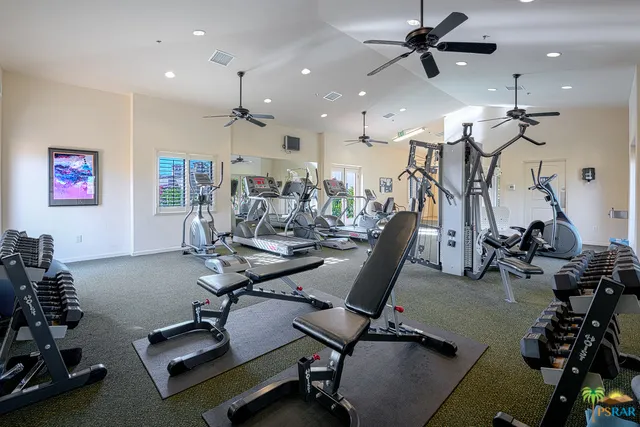 The gym is just one of the many Villorri