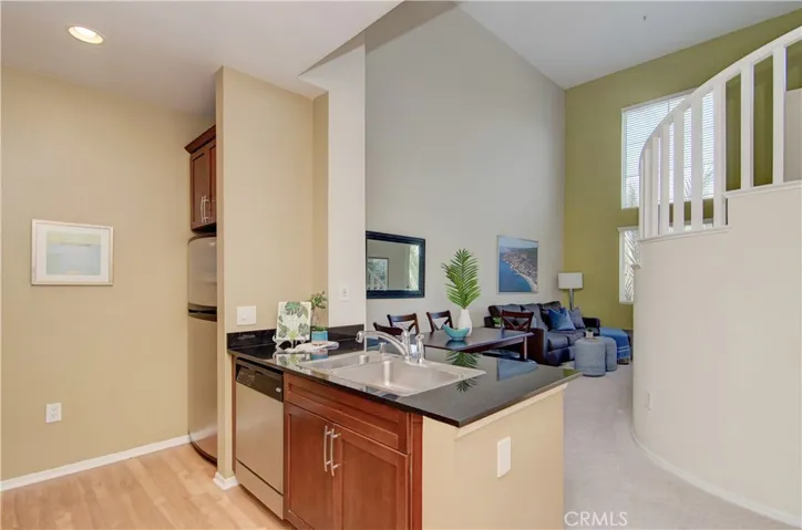 Contemporary open floor plan allows for flexible living and entertaining.