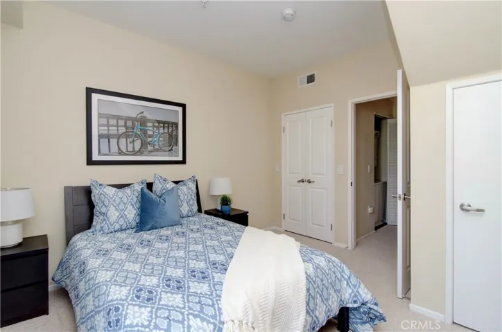 Master features dual closets for all your storage needs.