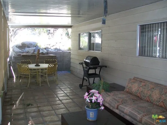 large front patio