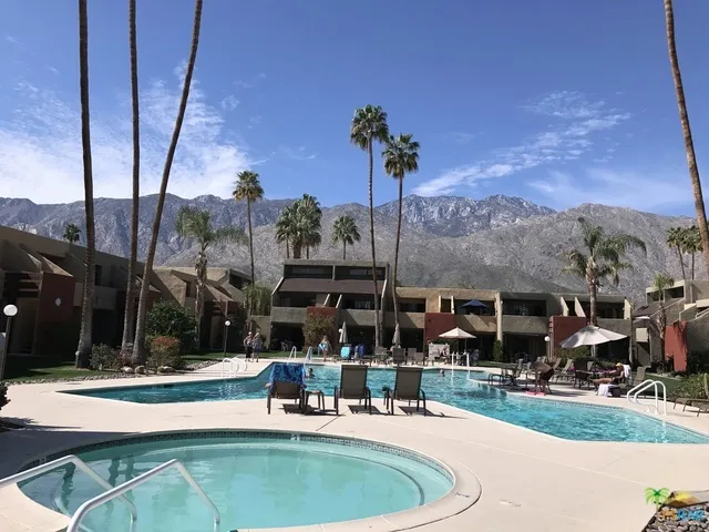 Pool Area just behind the unit