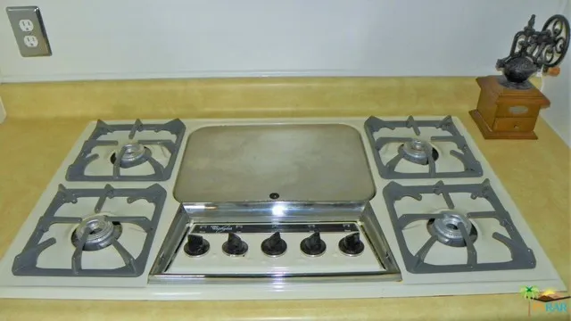 Grill Insert In The Gas Cooktop