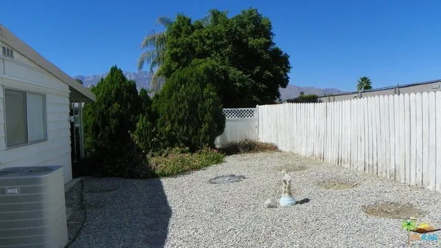 Large Rocked Rear Yard