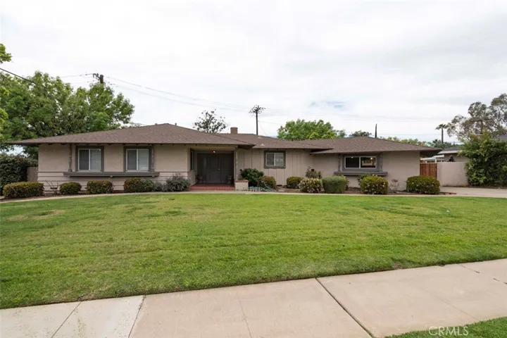 Large front yard