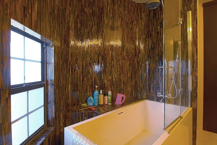 Hall bath remodeled