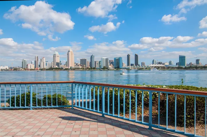It's just a short trip across the bay to downtown San Diego.