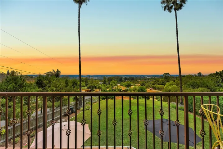 Master bedroom balcony for those amazing sunset views off of Master Bedroom.