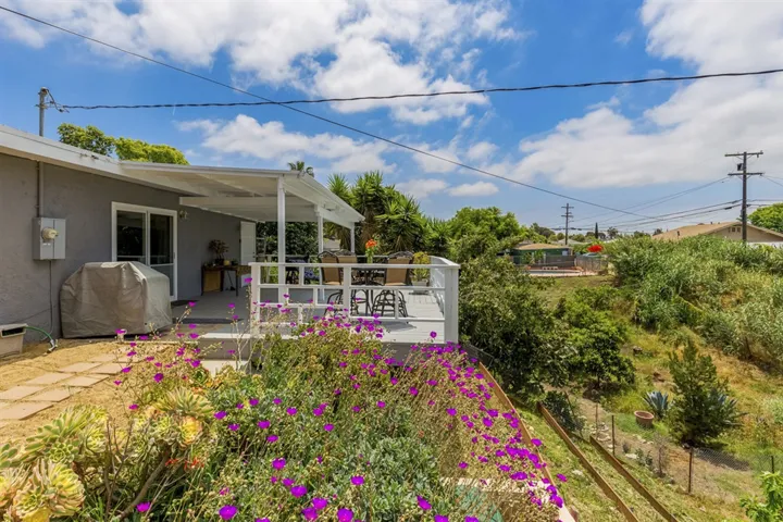 This renovated Contemporary Home, offers a newly Painted 500 Square Foot Entertainment Deck, overlooking the Canyon.