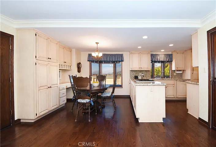 Kitchen remodeled within past 6-8 years. Thermador appliances, soft close cabinets, pull out drawers.