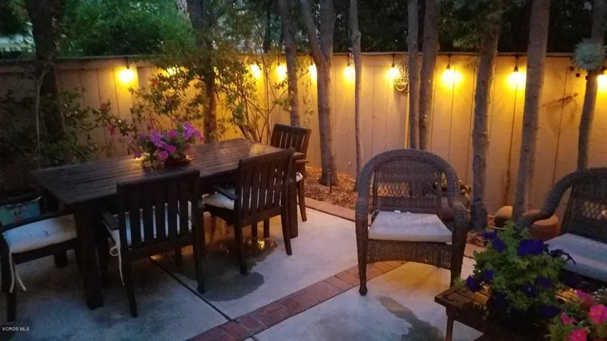 Outside Patio Night