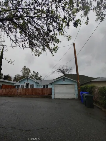Front of Home, one car garage for parking in front of home