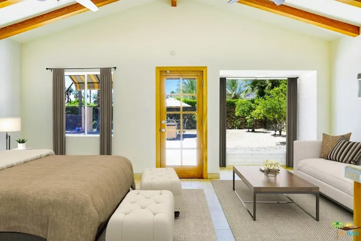 Virtually staged Casita with with kitche