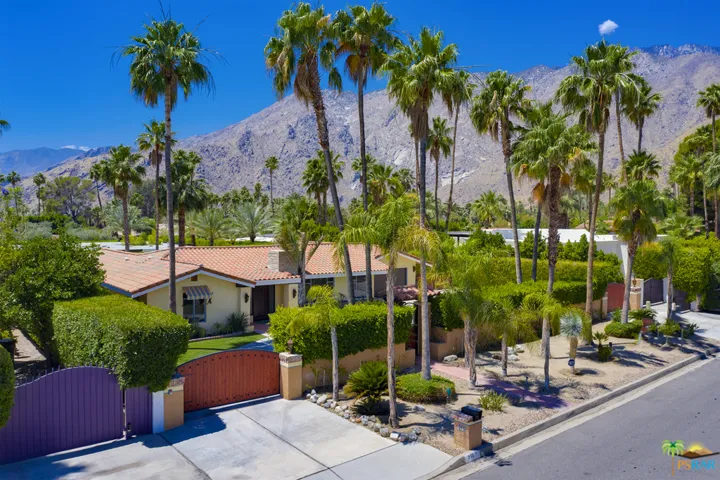 Backyard faces south with mountain views