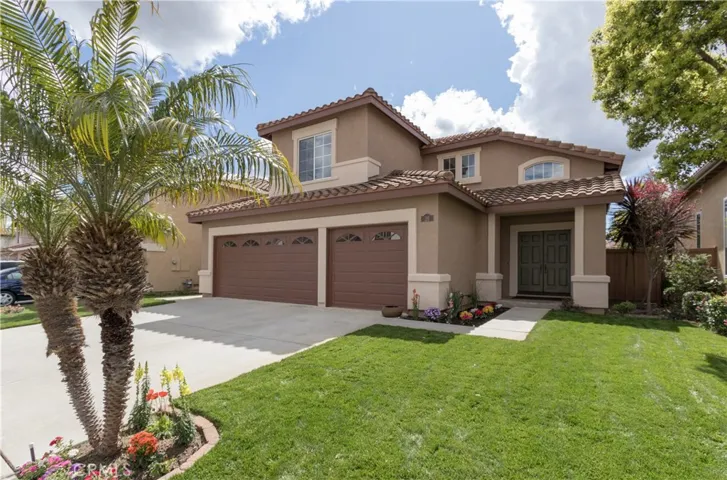 Beautiful  front yard and recently painted exterior painted