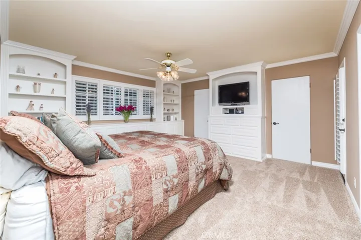 Master Bedroom with dual Walk-In Closets