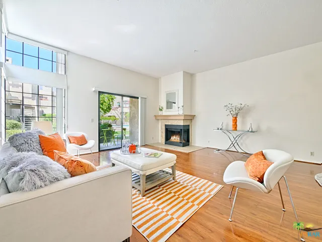 The whole condo feels larger than you'd