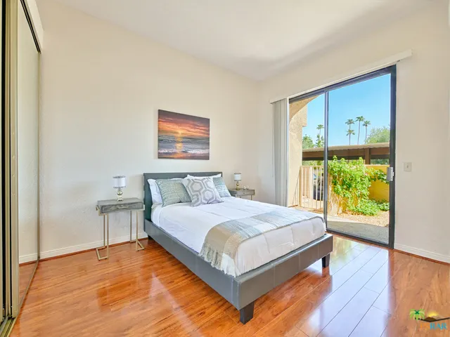 The second guest bedroom has a private p