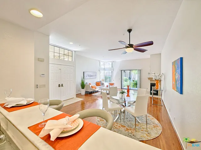 Open views to the patio and beyond.