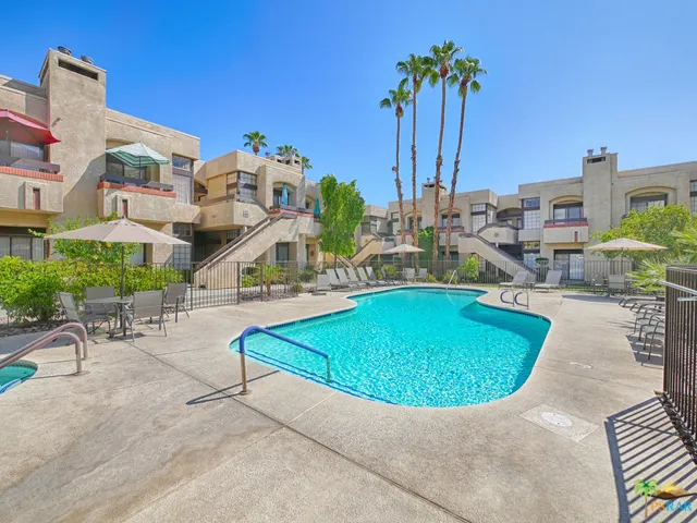 Both pools are heated year-round for you