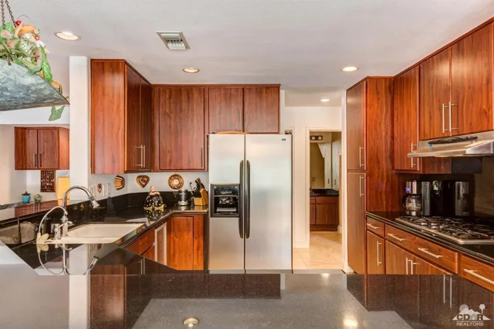 Kitchen with newer cabinetry