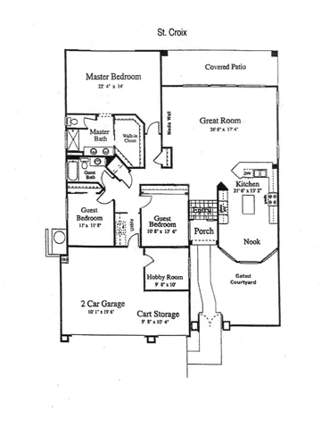 St. Croix Floorplan