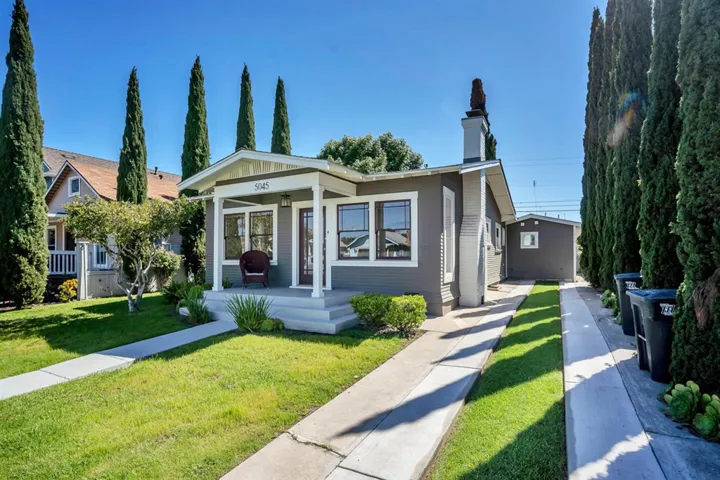 This renovated Craftsman Home, rests on a spacious 6,593 Sqft street-to-alley lot and is located well North of Adams Avenue in Normal Heights.