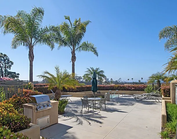 Just steps from south facing patio is this nearly private second spa and BBQ area. Sunsets, wine, grill & chill!