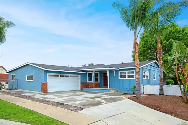 Top of the hill end of the Culdesac location. This home feature a multiple car driveway and RV availability. Freshly painted inside and out.