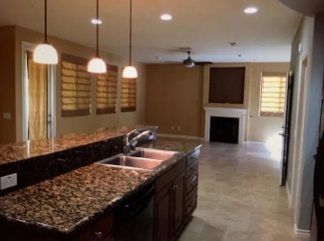 Kitchen to living room