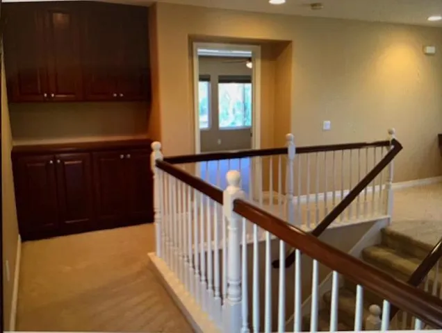 Hall cabinets second floor