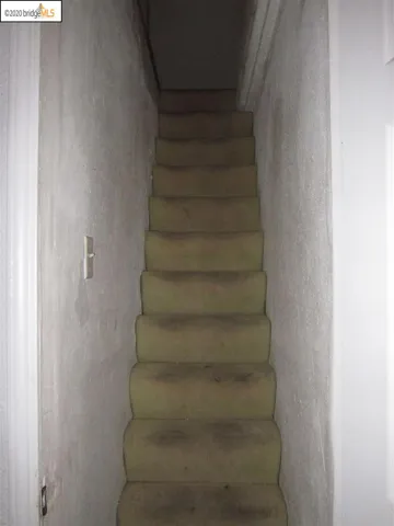 Stairs up to attic